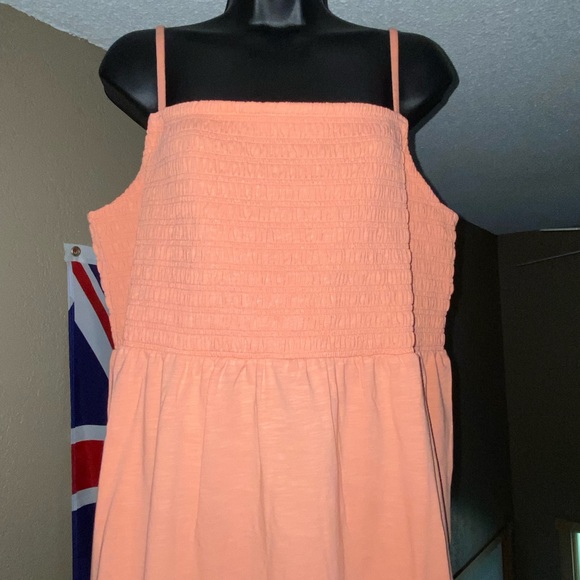 ++2 for $20++ Old Navy Fit & Flare Smocked Cami Midi Dress - Picture 2 of 5